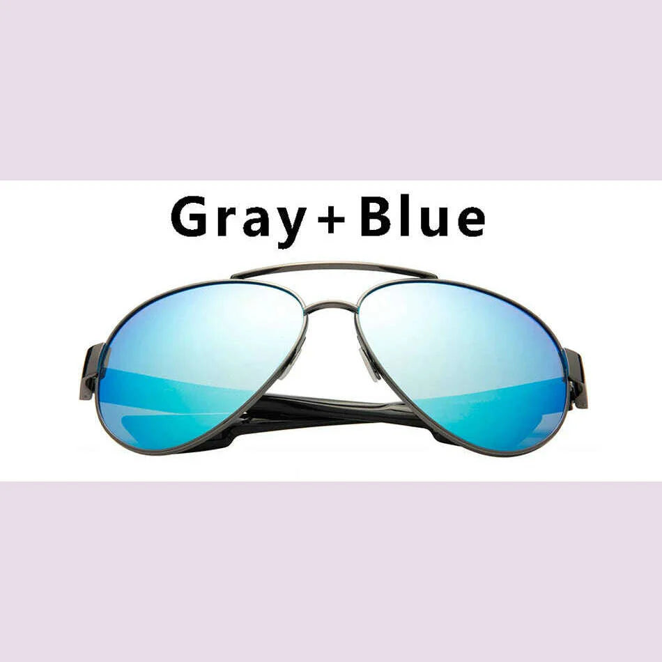 LORETO Sunglasses Men Driving Shades Male Mirror Polarized Sunglasses For Men Retro Brand Designer Sport Pilot Eyewear Gafas