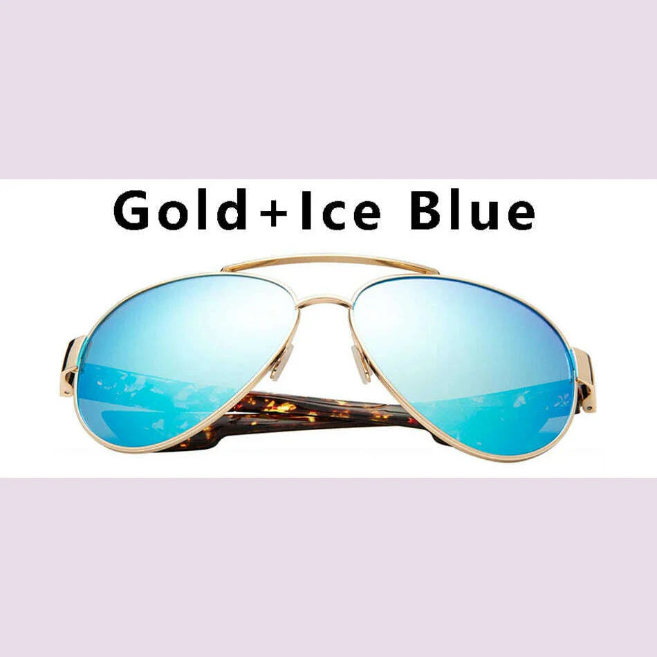 LORETO Sunglasses Men Driving Shades Male Mirror Polarized Sunglasses For Men Retro Brand Designer Sport Pilot Eyewear Gafas
