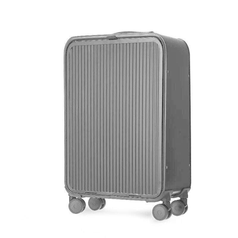 Luxury Brand 100% Aluminum-magnesium alloy Rolling Luggage 16/20/24 inch size high quality trolley case Business Suitcase Wheels
