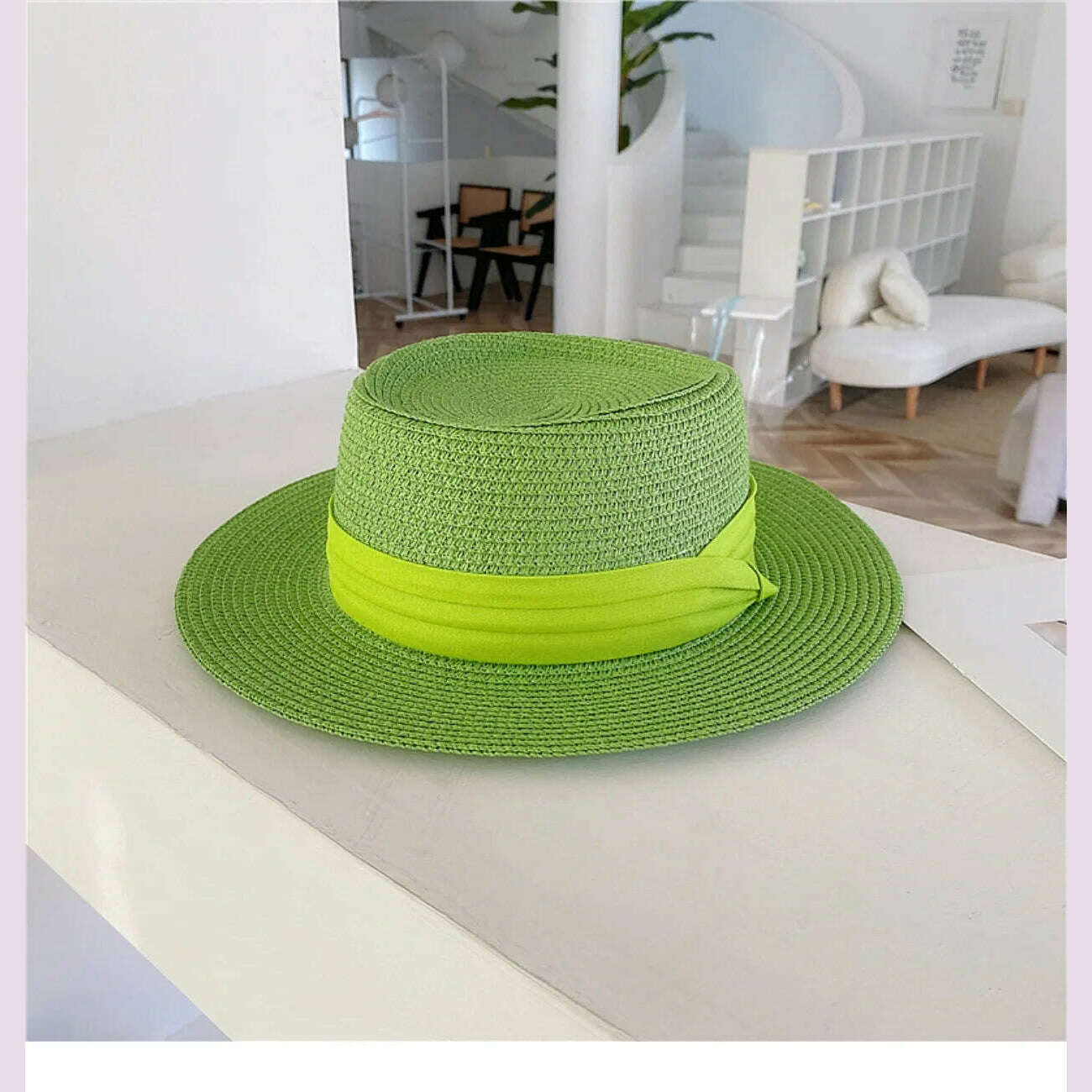 Net celebrity sun-shading flat straw hat women summer fedora hat travel on the beach and beach vacation sunscreen hat панама