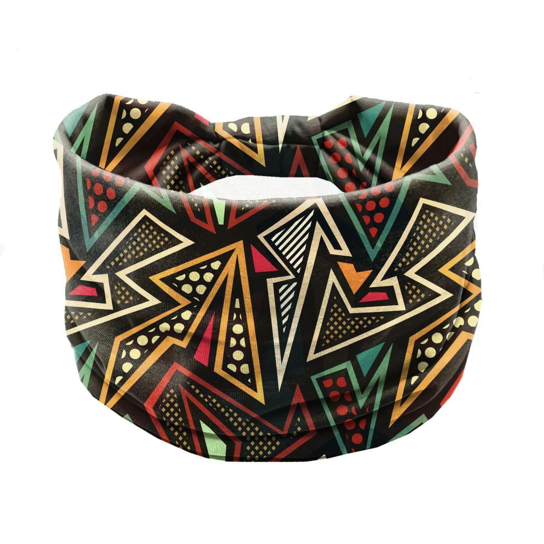 New African Pattern Print Wide Headband for Women Twist Style Hair Bandanas Head Wrap Elastic Headwear Turban Girls Accessories