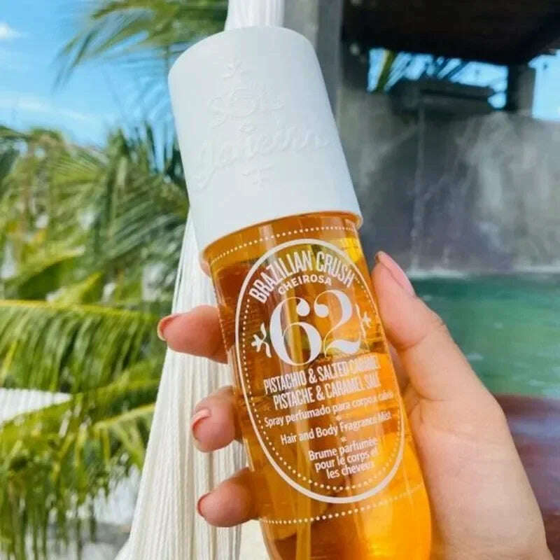 Nourishing Moisturizing Skin Care Body Spray Hot Brand Fragrance Brazilian Body Spray Long Lasting Fruity Fragrance Deodorant