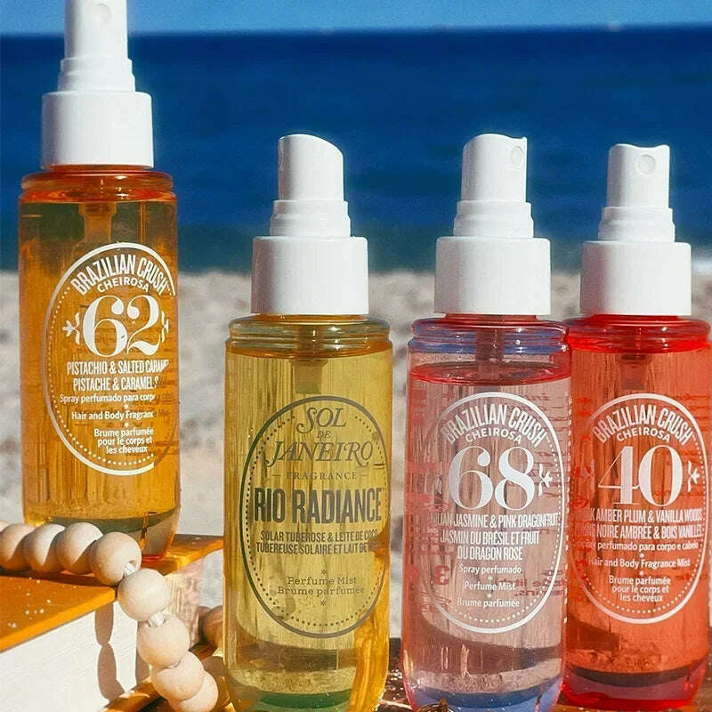 Nourishing Moisturizing Skin Care Body Spray Hot Brand Fragrance Brazilian Body Spray Long Lasting Fruity Fragrance Deodorant