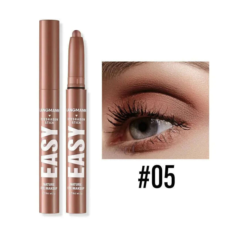 Pearlescent Eyeshadow Pencil Glitter Silkworm Liner Pen Highlighter Shimmer Lasting Matte Eye Shadow Stick Eyes Makeup Cosmetics