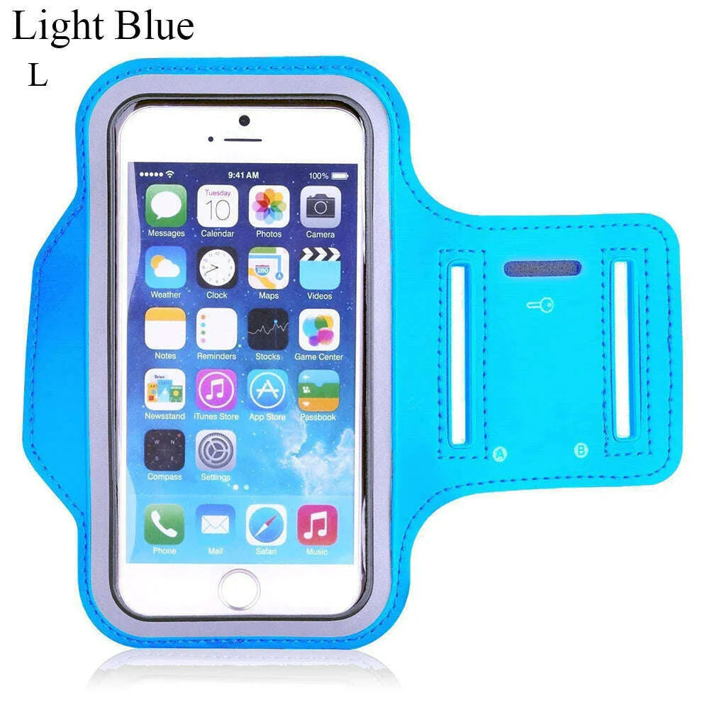 Phone Arm Band Case Running Armband Sports Accessories Phone Arm Bag Cell Phone Arms Band Armbands Touch Screen Running Bags