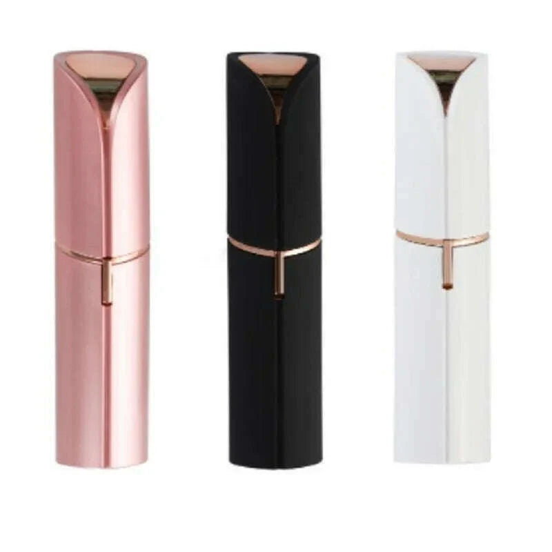 Portable Mini Electric Epilator Lipstick Shape Safe Painless Women Shaver Body Facial Bikini Underarm Hair Removal Shaving Tool