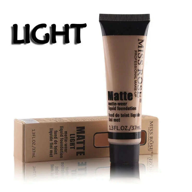 Professional Base Matte Liquid Foundation Makeup Waterproof Face Concealer Foundation Cosmetics Repair Face Make Up