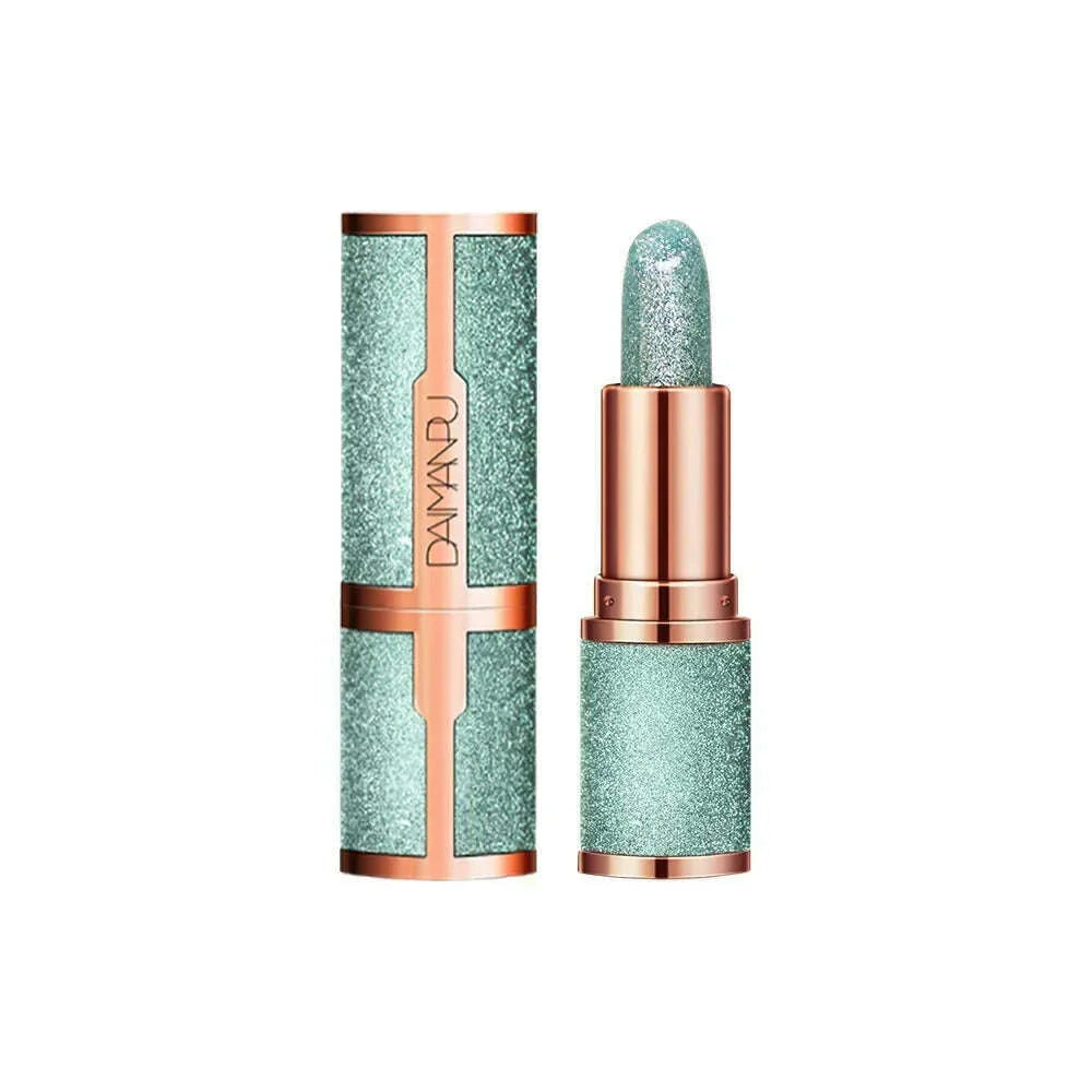 Temperature Color Changing Glitter Lipstick Waterproof Long Lasting Lipgloss Stick