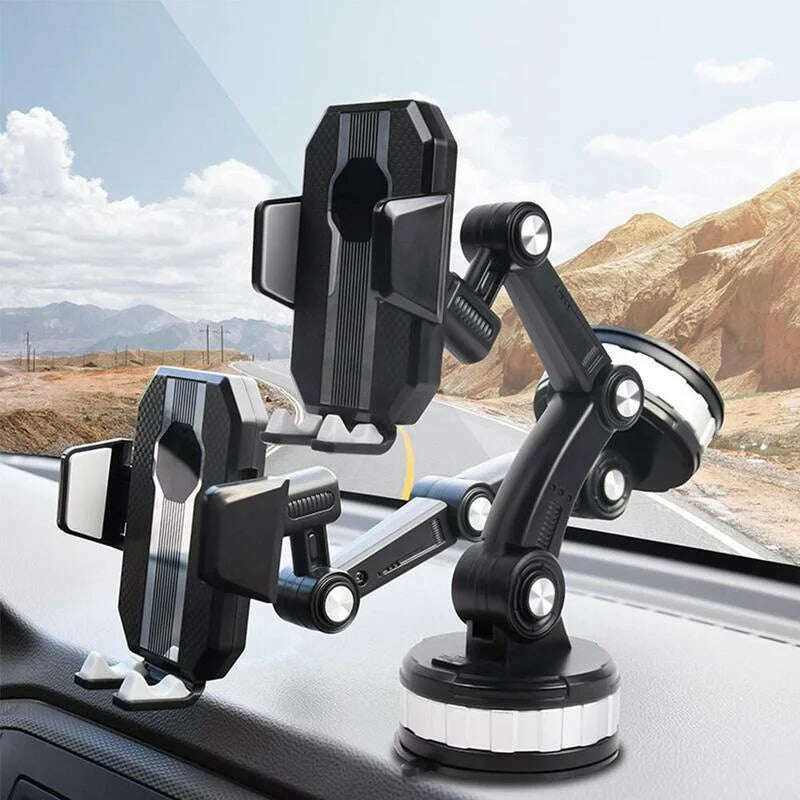 Universal Phone Mount For Car Center Console Stack Super Adsorption Phone Holder On-board Suck Support Clamp Bracket