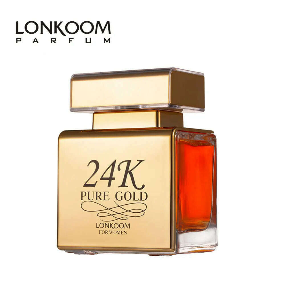 Women Perfume Sweet Vanilla Elegant Fruity EDP Long Lasting Fragrance, For Dating Party Outdoor Entertainment 24k Lonkoom Scent