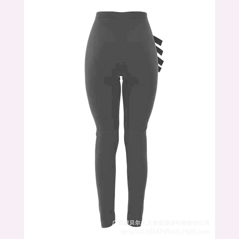 Womens Trousers 2023 New Black High Waist Slim Fit Pants for Women