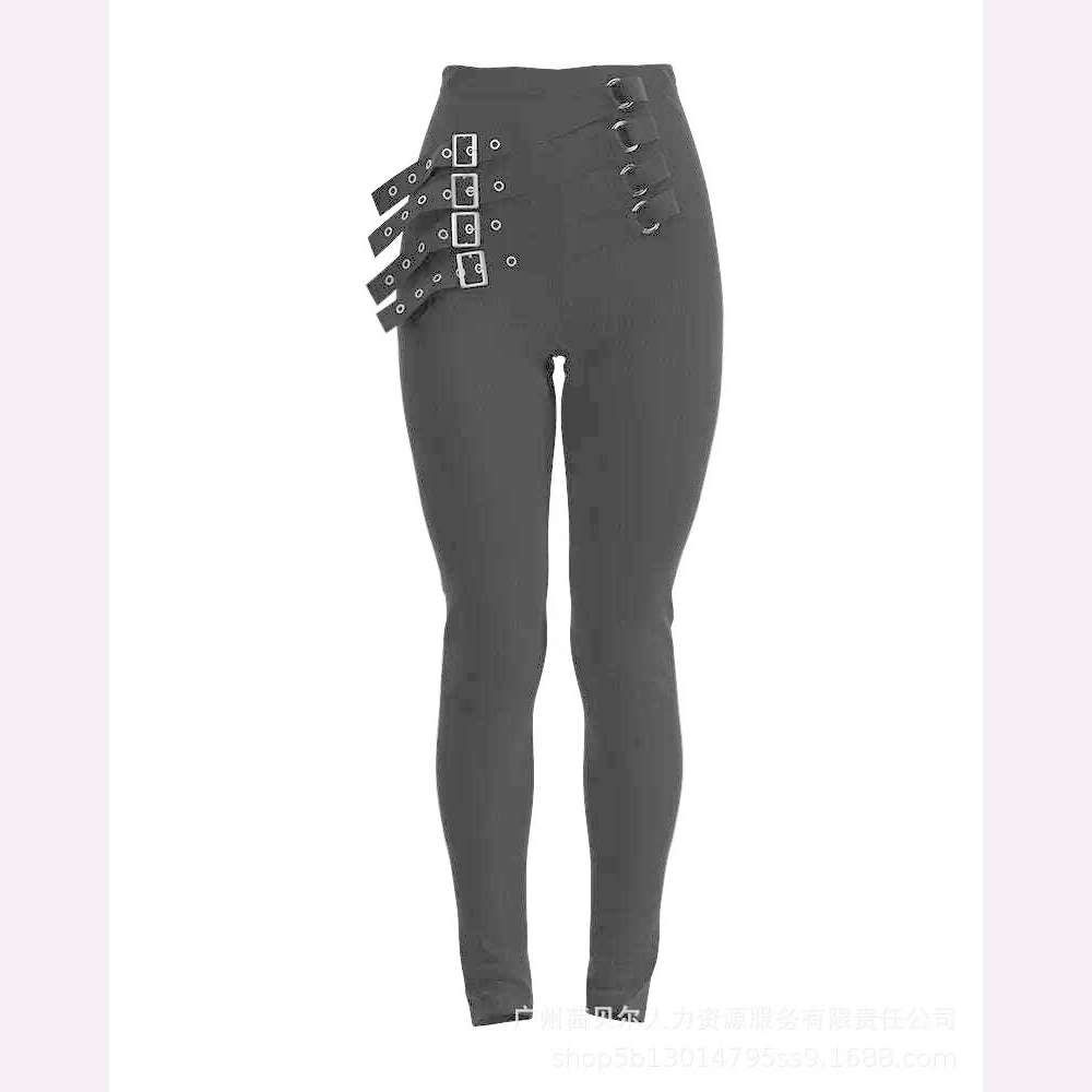 Womens Trousers 2023 New Black High Waist Slim Fit Pants for Women