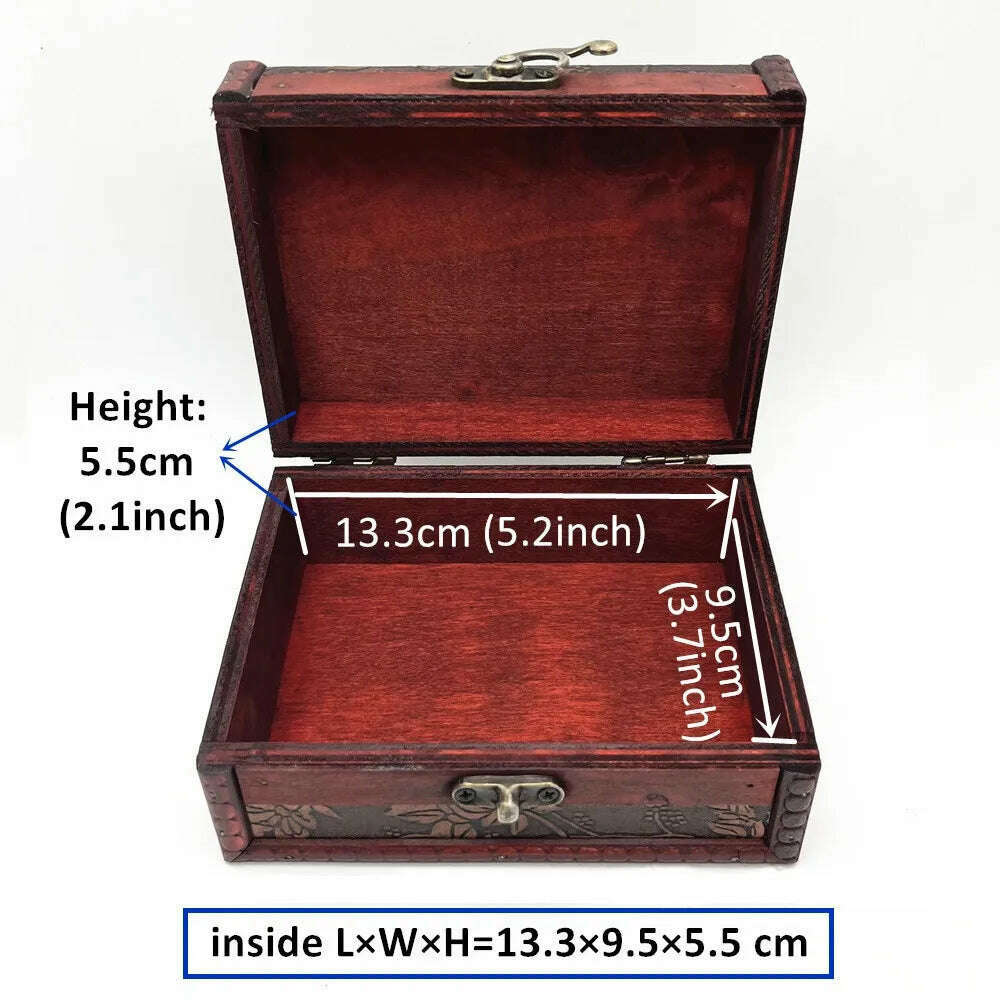 Wooden Tarot Cards Box Astrology Witch Divination Case Storage Bag Pouch Oracle Dice Accessories L756