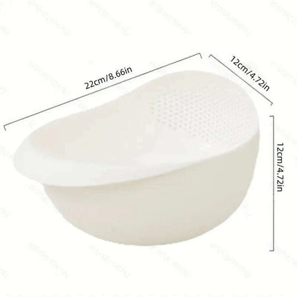 1 Piece of Rice Drainage Basket Rice Filter Fruit and Vegetable Drainage Sieve Kitchen Supplies Small Tools Multi-purpose