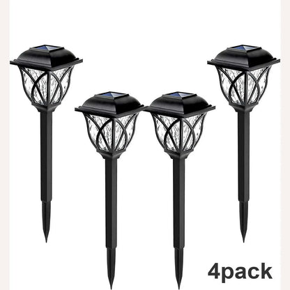 10 Pack Solar Yard Lights Bright Lawn Lights Outdoor Waterproof Led Solar Pathway Lights Landscape Path Lights