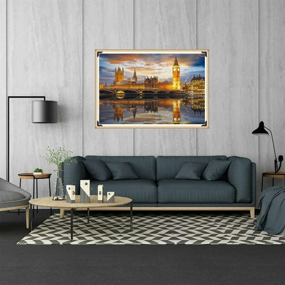 1000 Pieces London Night Jigsaw Puzzle Home Decor Adults Puzzle Games Family Fun Floor Puzzles Educational Toys for Kids