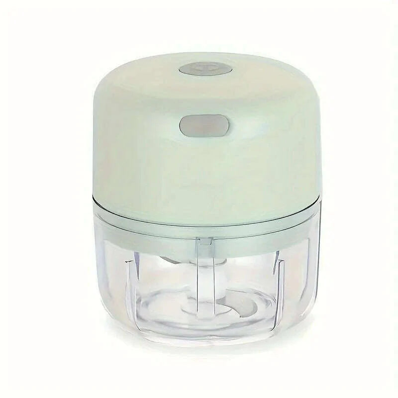 100/250ml Wireless Electric Garlic Masher Vegetable Fruit Cutter Kitchen Gadgets for Home USB Portable Food Crusher Meat Grinder