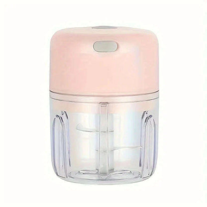 100/250ml Wireless Electric Garlic Masher Vegetable Fruit Cutter Kitchen Gadgets for Home USB Portable Food Crusher Meat Grinder