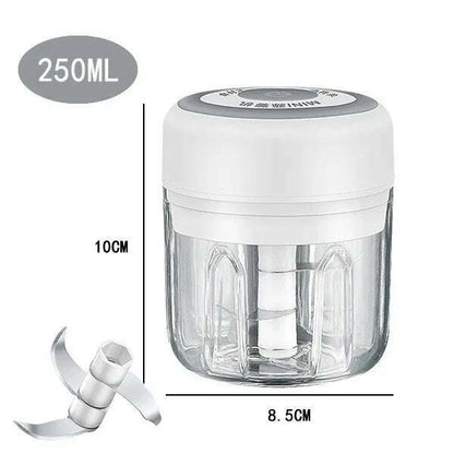 100ml/250ML Manual Meat Mincer Garlic Chopper Rotate Garlic Press Crusher Vegetable Onion Cutter Kitchen Cooking Accessories