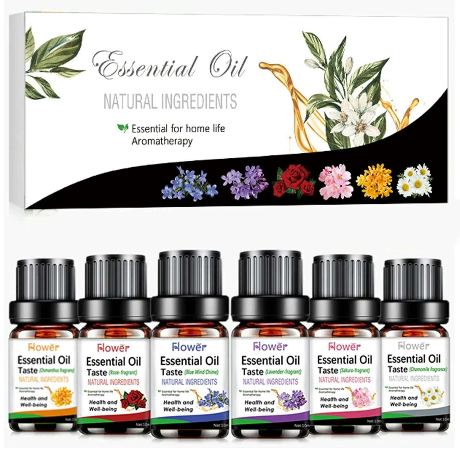 10ml Water Soluble Aromatherapy Essential Oil Humidifier Diffuser Essential Oil Home Fragrance Products Reed Diffuser Oils