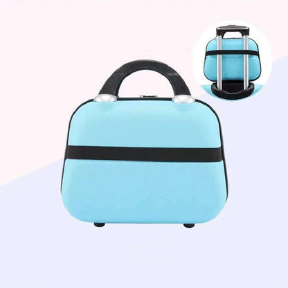 14-Inch Women's Cosmetic Bag Portable Cosmetic Case Professional Cosmetology Makeup Organizer Travel Storage Box Suitcases
