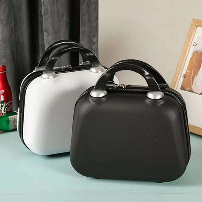 14-Inch Women's Cosmetic Bag Portable Cosmetic Case Professional Cosmetology Makeup Organizer Travel Storage Box Suitcases