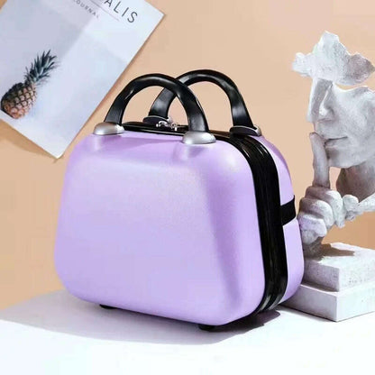 14-Inch Women's Cosmetic Bag Portable Cosmetic Case Professional Cosmetology Makeup Organizer Travel Storage Box Suitcases