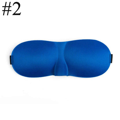 1Pcs 3D Sleep Mask Natural Sleeping Eye Mask Eyeshade Cover Shade Eye Patch Women Men Soft Portable Blindfold Travel Eyepatch