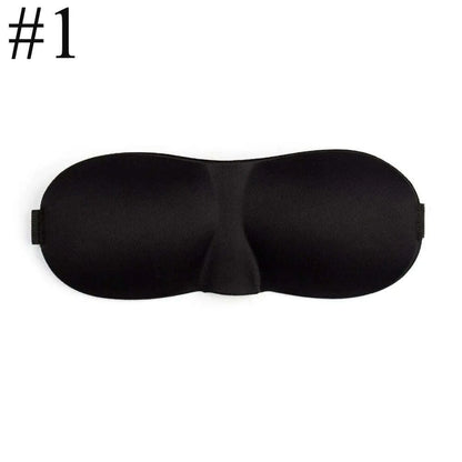 1Pcs 3D Sleep Mask Natural Sleeping Eye Mask Eyeshade Cover Shade Eye Patch Women Men Soft Portable Blindfold Travel Eyepatch