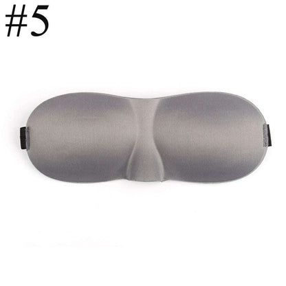 1Pcs 3D Sleep Mask Natural Sleeping Eye Mask Eyeshade Cover Shade Eye Patch Women Men Soft Portable Blindfold Travel Eyepatch