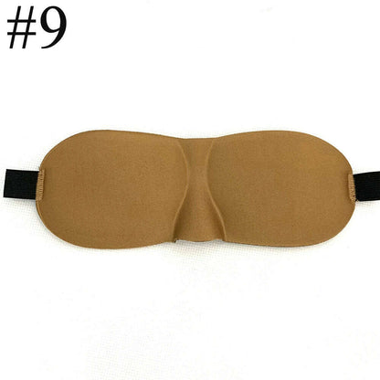 1Pcs 3D Sleep Mask Natural Sleeping Eye Mask Eyeshade Cover Shade Eye Patch Women Men Soft Portable Blindfold Travel Eyepatch