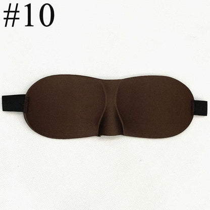 1Pcs 3D Sleep Mask Natural Sleeping Eye Mask Eyeshade Cover Shade Eye Patch Women Men Soft Portable Blindfold Travel Eyepatch