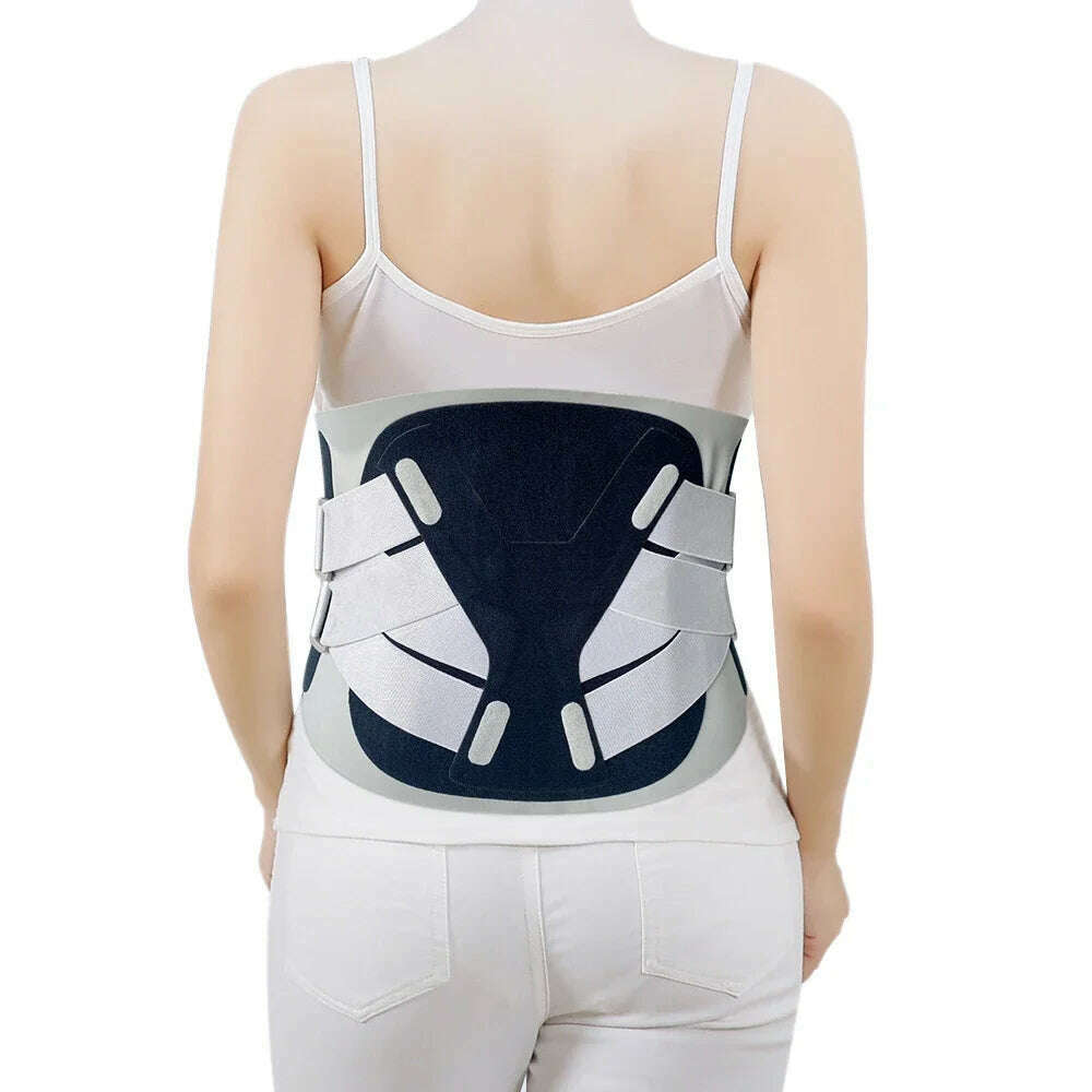 1PCS Back Brace for Lower Back Pain Relief with 6 Support,AdjustableBack Support Belt Lumbar Support for Herniated Disc,Sciatica