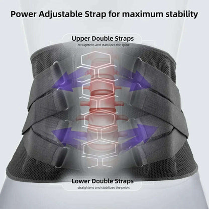 1PCS Back Brace for Lower Back Pain,Lumbar Support Belt for Men Women,Bionic Spine Design Back Brace for Sciatica Herniated Disc
