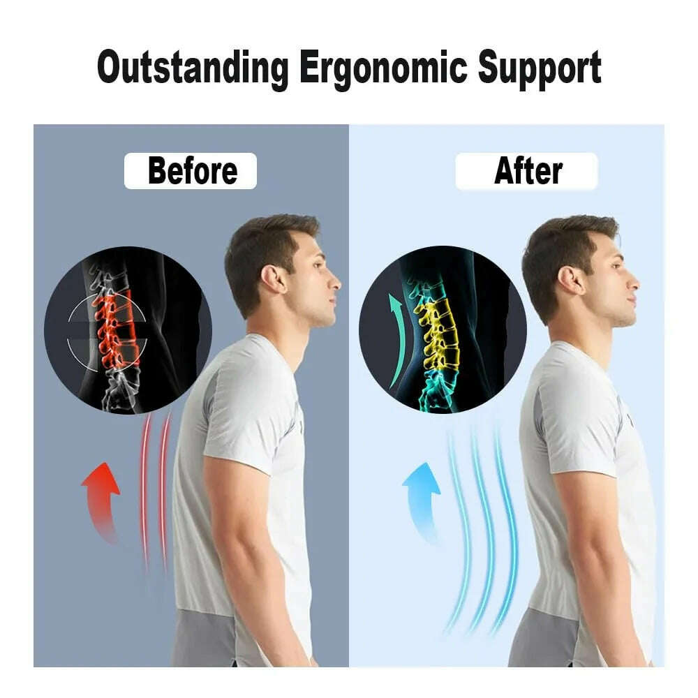 1PCS Back Braces for Lower Back Pain,Lumbar Support for Men & Women,Breathable Soft Mesh Fabric Back Support for Home & Lifting