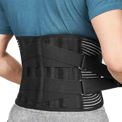 1Pcs Breathable Adjustable Lower Back Brace with Lumbar Pad, Back Support Belt for Women & Men,Lumbar Support Belt for Sciatica