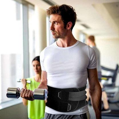 1PCS Lumbar Support Belt Lower Back Brace for Lifting, Herniated Disc, Sciatica, Breathable Lumbar Brace for Men & Women
