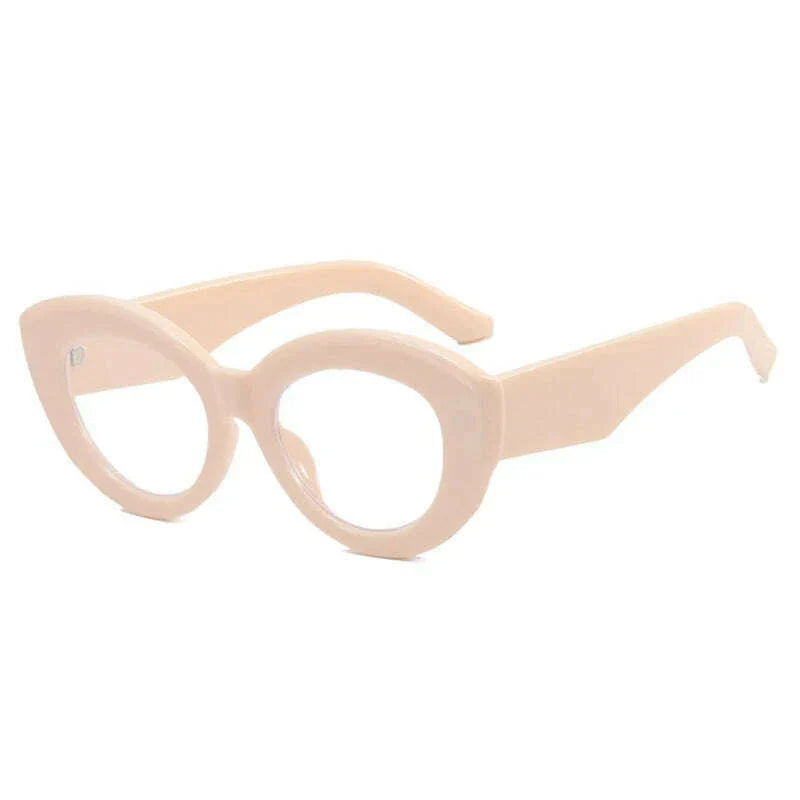 2022 New Fashion Sexy Cat Eye Glasses Women Vintage Stripe Frame Optical Anti-blue Eyeglasses Female Leopard Oculos Spectacles