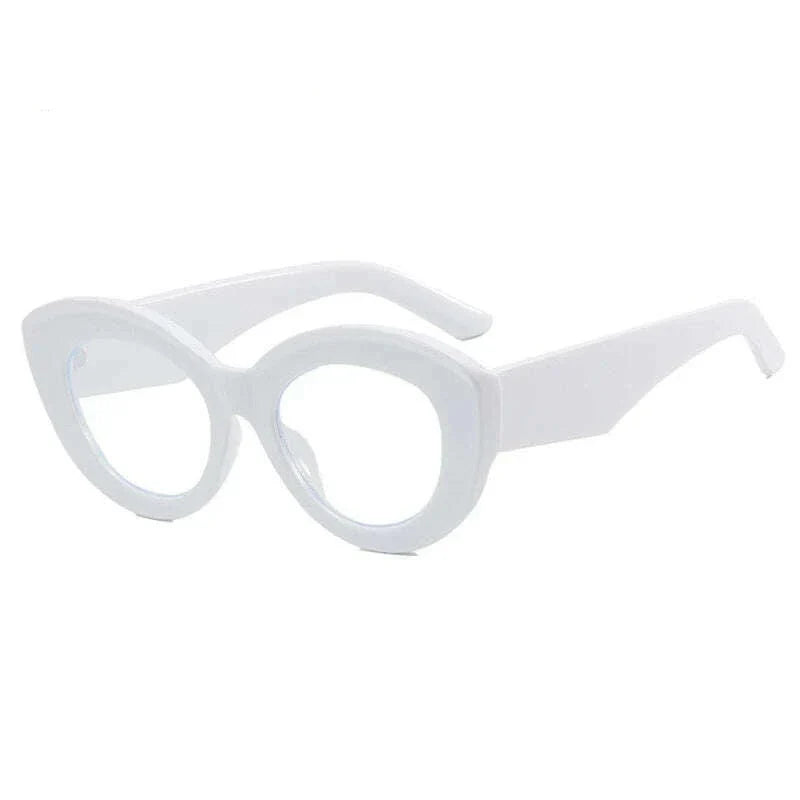 2022 New Fashion Sexy Cat Eye Glasses Women Vintage Stripe Frame Optical Anti-blue Eyeglasses Female Leopard Oculos Spectacles