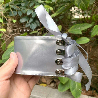 2024 Newly Riband Ankle Strap 16cm Pumps Extreme High Heels Lace Up Bow Fetish Cosplay Drag Queen Cross Dresser Unisex Shoes