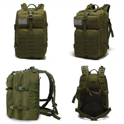 2025 New Backpack Outdoor Leisure 50 Liter Large Capacity Backpack Hiking Camping Hunting Backpacks