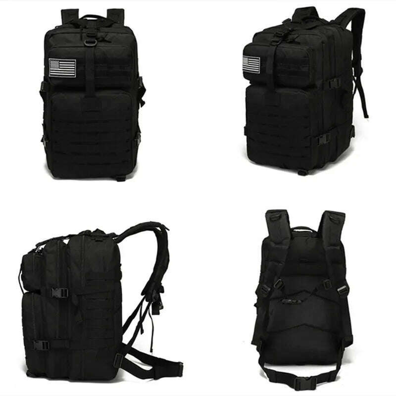 2025 New Backpack Outdoor Leisure 50 Liter Large Capacity Backpack Hiking Camping Hunting Backpacks