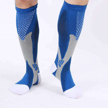 2/3/4 Pairs Compression Socks Knee High Sports Socks Medical Nursing Stockings Varicose Veins Socks Outdoor Cycling Socks