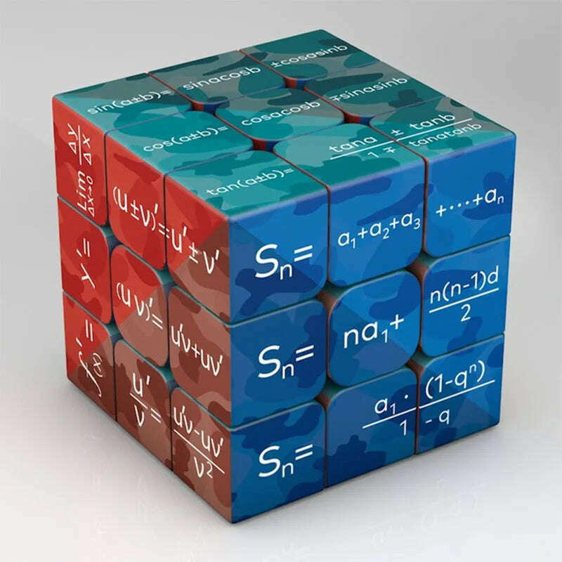 3x3x3 Magic Puzzle Cube Math Chemistry Element Cube Children's Gifts Educational Toys