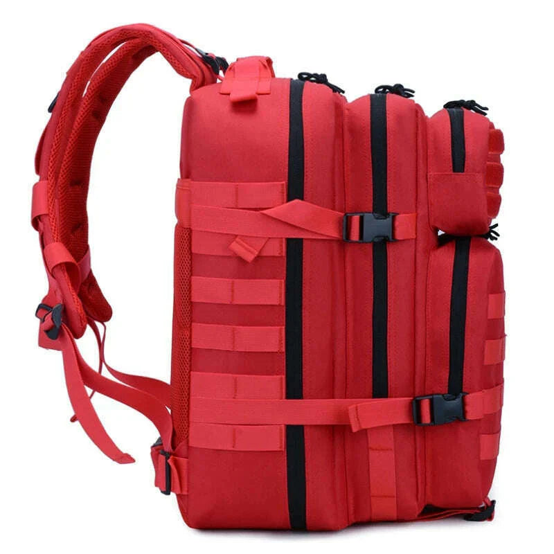 45L Tactical 3P Backpack Bag 30L 3 Days Outdoor Backpack Waterproof Climbing Rucksack Camping Hiking Bag Mochila