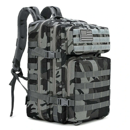 45L Tactical 3P Backpack Bag 30L 3 Days Outdoor Backpack Waterproof Climbing Rucksack Camping Hiking Bag Mochila
