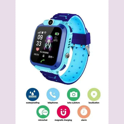 4G SIM Card Anti-lost Kids Smartwatch Boys and Girls Smart Watch Waterproof Positioning GPS Tracker Clock Phone Call for Kids