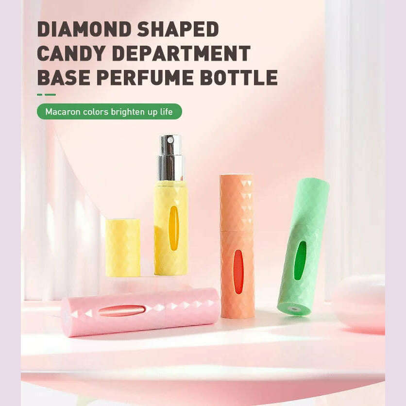 5/10ml Perfume Bottle Portable Refillable Perfume Bottle with Spray Cosmetic Containers Atomizer Mini Aluminum Spray Travel
