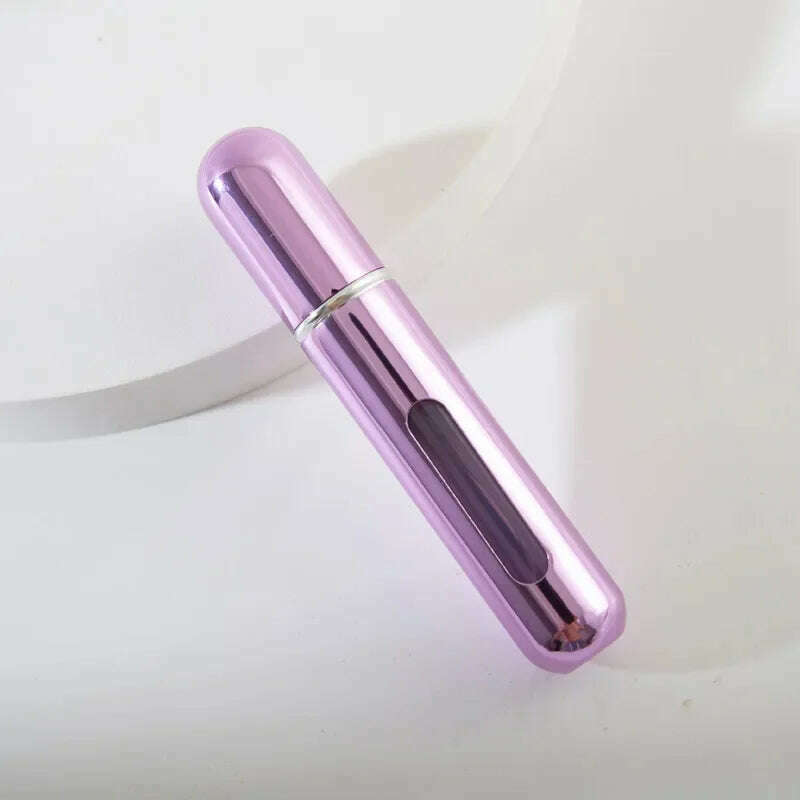 5/10ml Perfume Bottle Portable Refillable Perfume Bottle with Spray Cosmetic Containers Atomizer Mini Aluminum Spray Travel