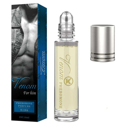 5pcs Roller Ball Perfume For Men And Women Pheromone Oil Perfume For Women To Attract Men And Achieve A Long Lasting Note 10ml
